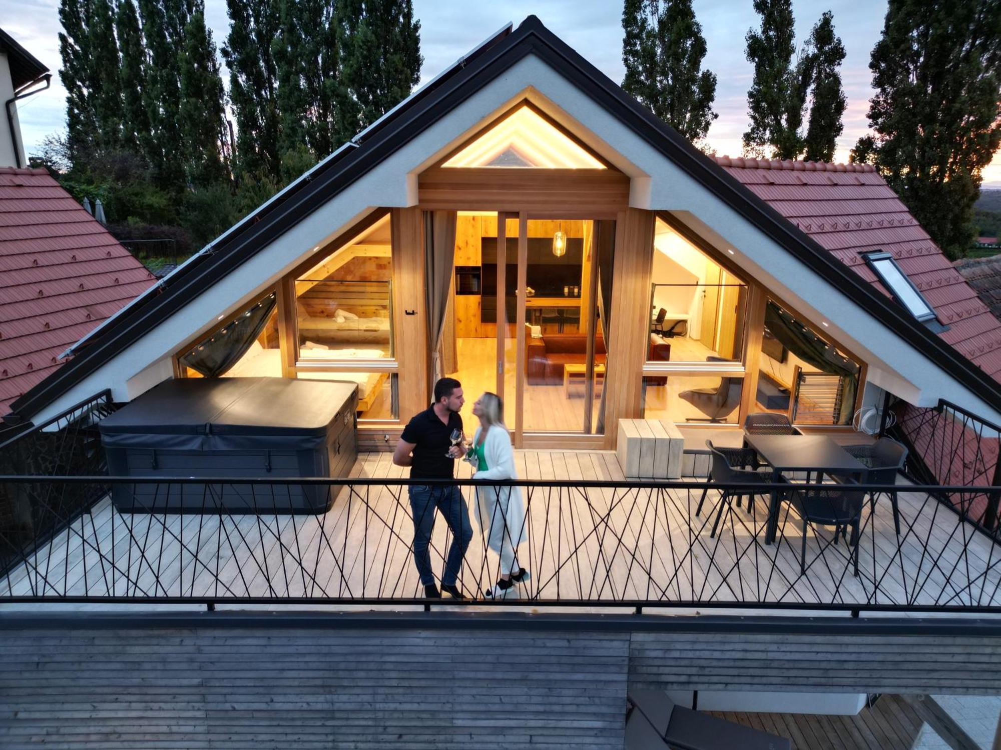 Terasse Jeruzalem Apartments Hermanci Bagian luar foto